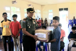 Kebersamaan di Hari Kemerdekaan, Kodim 1601/ST dan Forkopimda Laksanakan Anjangsana