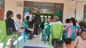 Babinsa Ajak Warga Manfaatkan Bantuan Beras Dengan Bijak