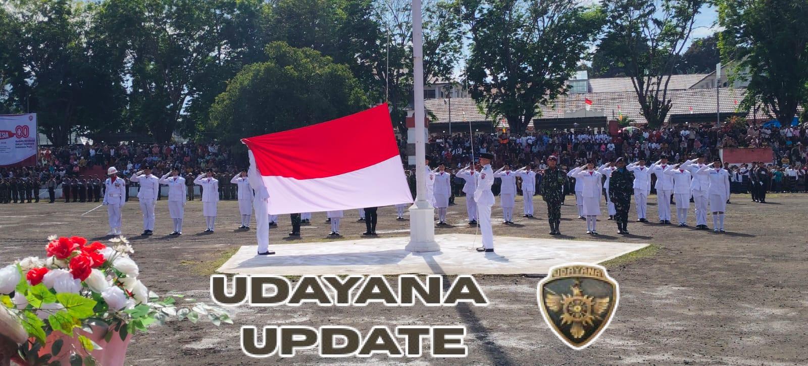 Solidaritas TNI dan Pemerintah Daerah Terlihat di Upacara HUT RI ke-80 di Ende