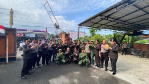 Hadir Dan Berkontribusi, Babinsa jajaran Kodim Klungkung Ikuti Upacara Detik Detik Proklamasi Di Wilayah Binaan