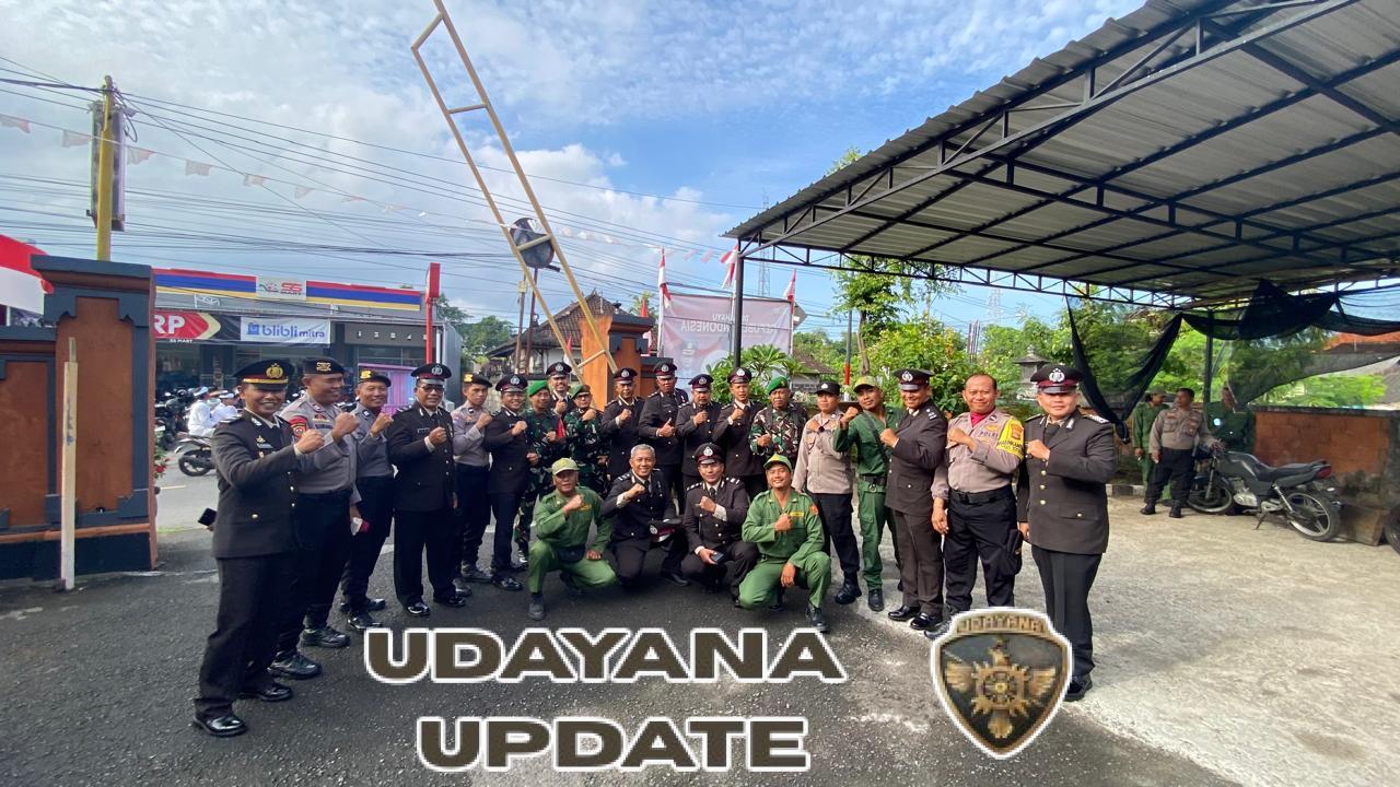 Hadir Dan Berkontribusi, Babinsa jajaran Kodim Klungkung Ikuti Upacara Detik Detik Proklamasi Di Wilayah Binaan