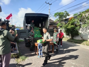 Kodim Tabanan dan Bulog Dorong Ketahanan Pangan Lewat Program Beras Murah SPHP