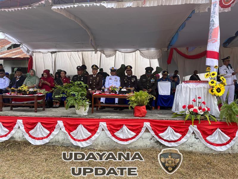 Peltu Lasiman dan Camat Theobaldus Junaidin Tegaskan Pentingnya Persatuan di Peringatan HUT RI ke-80