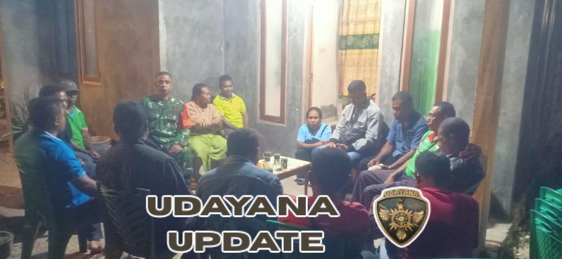 Peran Babinsa Sikumana Penting Dalam Menjaga Kerukunan Warga