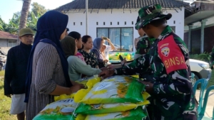 Koramil 1606-07/Bulog NTB Gerakkan Stabilitas Harga Pangan