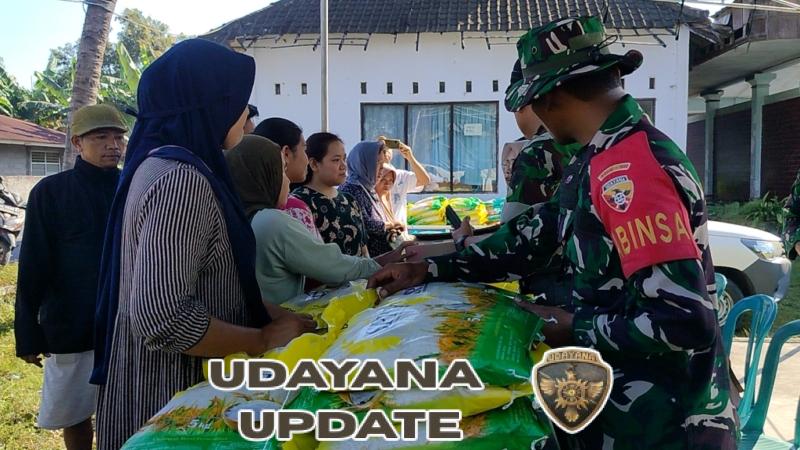 Koramil 1606-07/Bulog NTB Gerakkan Stabilitas Harga Pangan