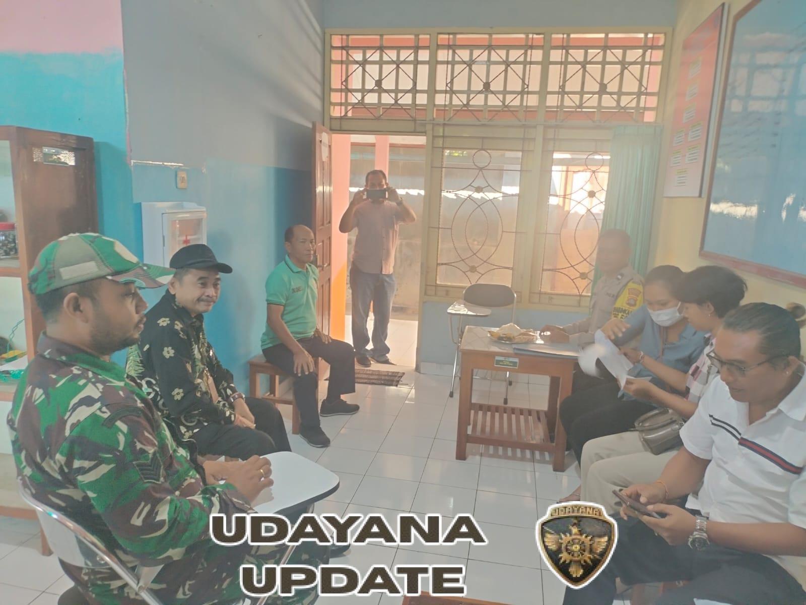 Sukseskan Program Gizi Nasional, Babinsa dan Bhabinkamtibmas Busungbiu Tinjau Dapur “Garuda Emas”