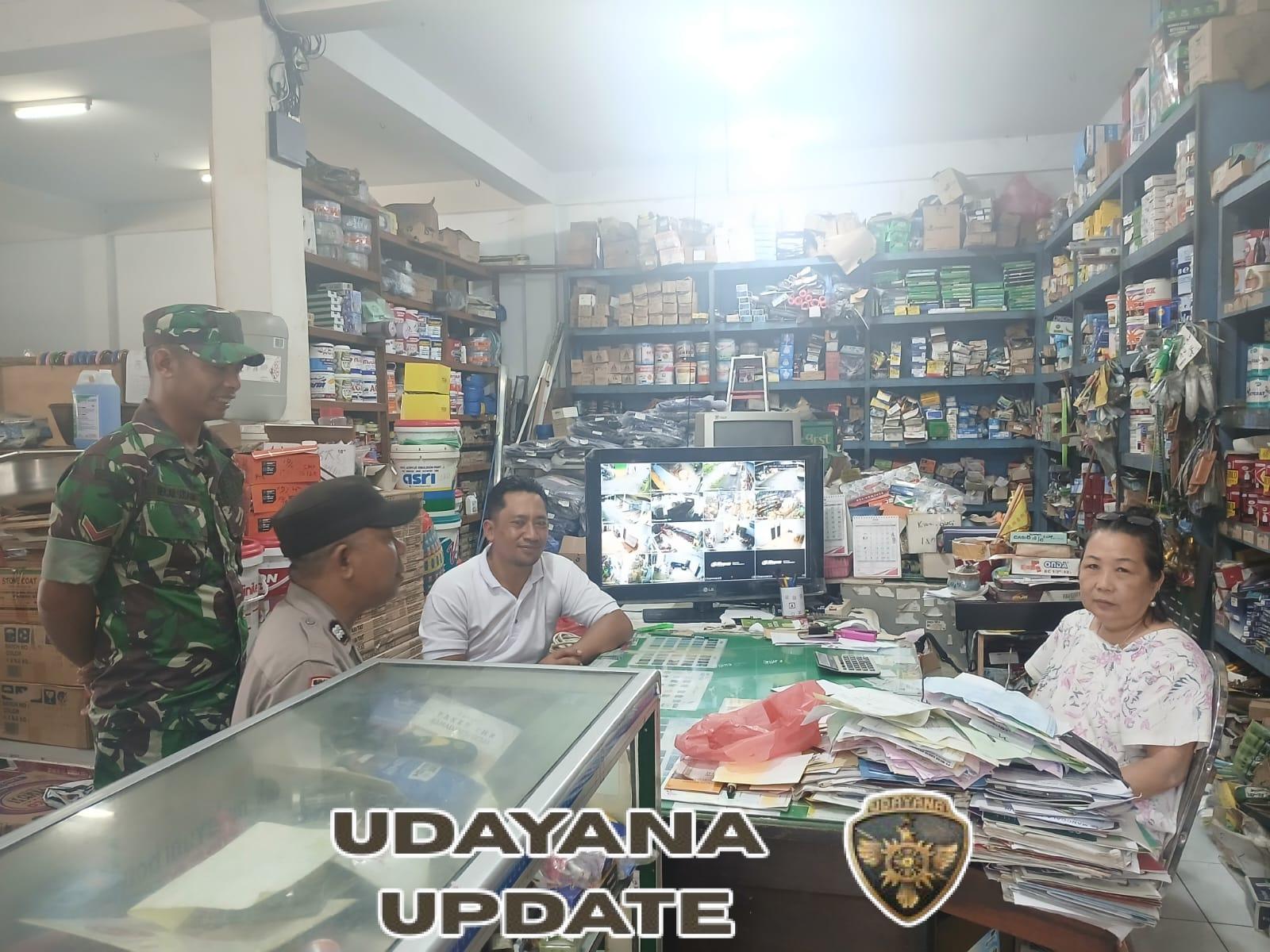 Sinergi Babinsa dan Bhabinkamtibmas Bebalang Laksanakan Himbauan Nasionalisme secara Door to Door