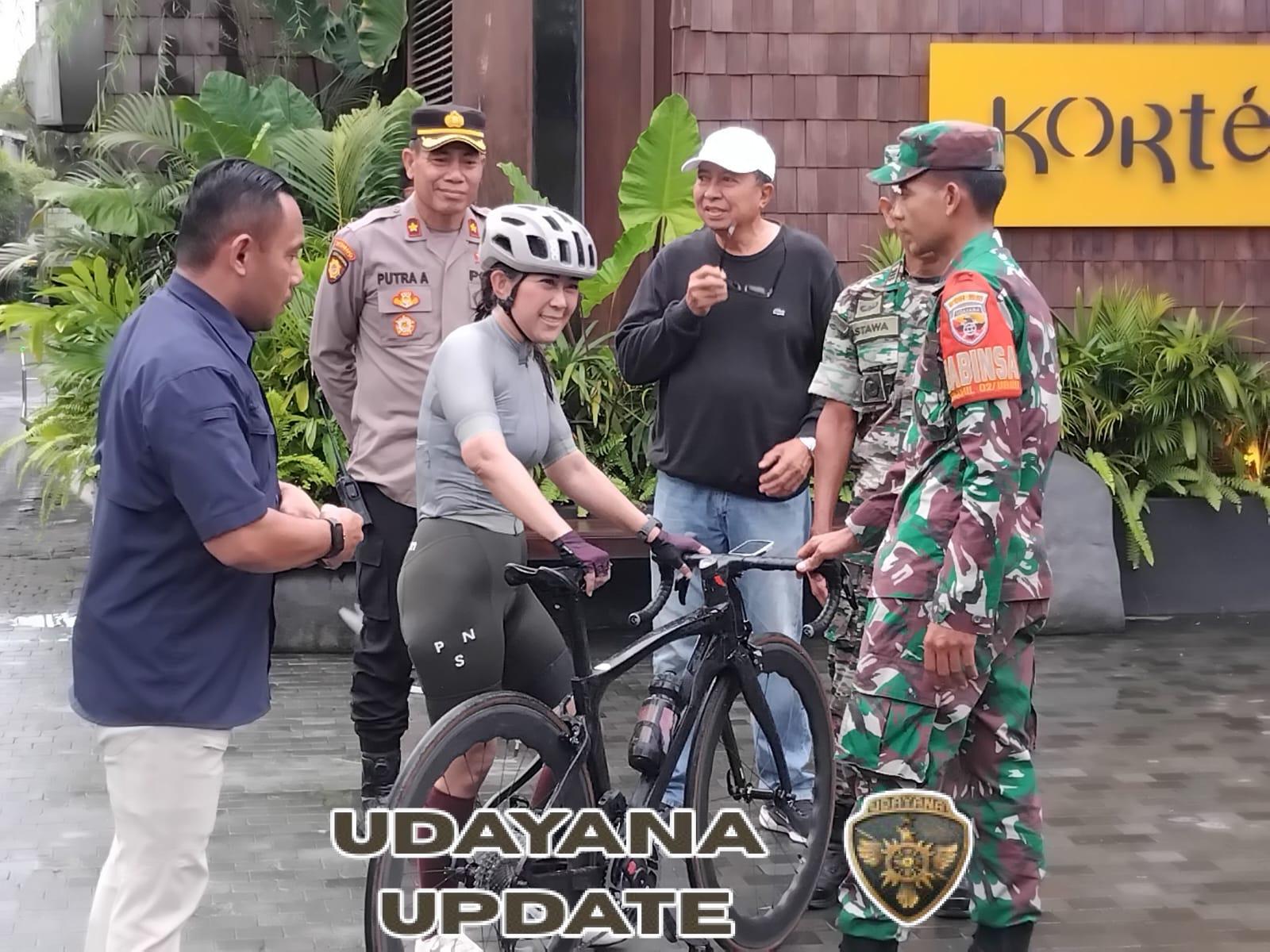 Kodim 1616/Gianyar Libatkan Koramil Ubud dalam Pengamanan Kegiatan Menteri Komunikasi
