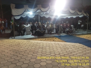 Karang Taruna Kelurahan Nunbau Ndela Gelar Pesta Seni Budaya, Serma Kornelis Adu Hadir Beri Dukungan