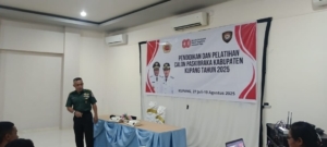 Koordinator Pelatih Kapten Andika Tanamkan Semangat Patriotisme