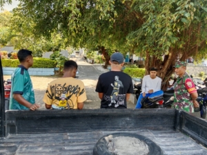 Tingkatkan Sinergi, Babinsa Ende Tengah Lakukan Anjangsana dengan Mahasiswa