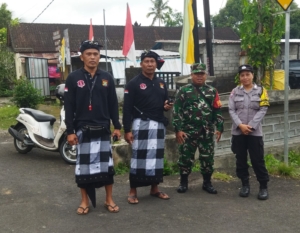 Sinergitas Aparat Kewilayahan Dan Masyarakat, Upacara Ngening Di Desa bakas Berjalan Khidmat Dan Lancar