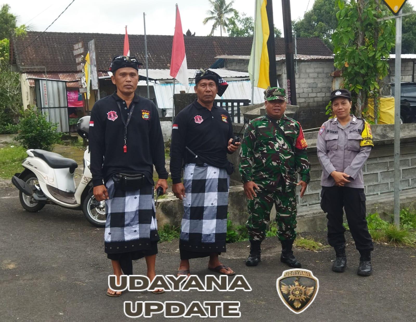Sinergitas Aparat Kewilayahan Dan Masyarakat, Upacara Ngening Di Desa bakas Berjalan Khidmat Dan Lancar