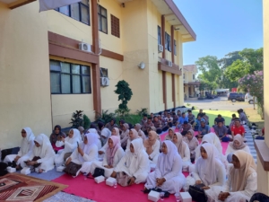 Kodim 1608/Bima Dukung Doa Bersama Lintas Elemen Mahasiswa dan Ojol di Kota Bima