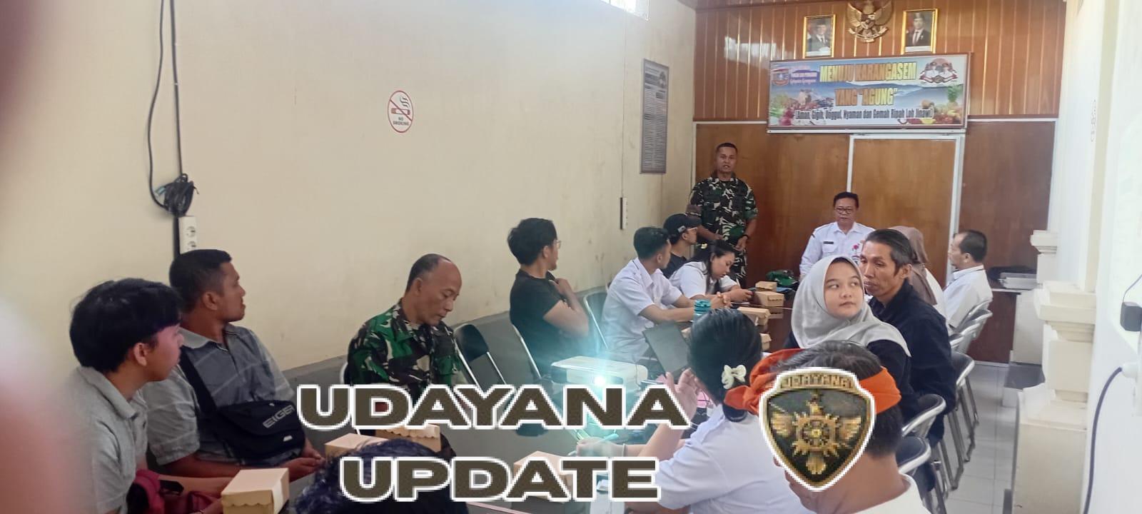 Dandim 1623/Karangasem bersama Instansi terkait bahas mekanisme penyaluran beras SPHP