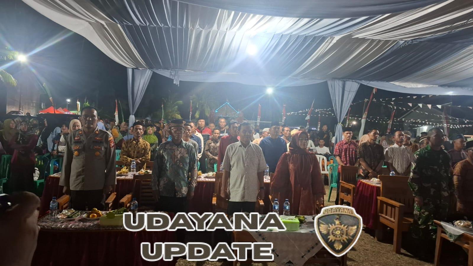 Hiburan Rakyat Warnai Syukuran HUT RI ke-80 dan HUT Dusun Sinar Jaya di Sepayung