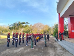 Kodim 1603/Sikka Berikan Pelatihan Paskibra untuk Menyambut HUT RI ke-80