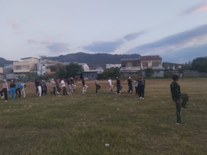 Dari Makoramil ke Lapangan Upacara: Paskibraka Reok Siap Kibarkan Merah Putih