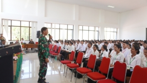 Wawasan Kebangsaan dan Kesadaran Bela Negara, Kasdim 1612/Manggarai Inspirasi Ribuan Mahasiswa