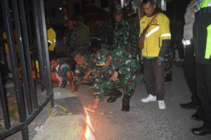 Komunitas Ojol Maxim So’e Bersama Kodim 1621/TTS Dan Polres TTS Gelar Do’a Bersama Untuk Almarhum Affan Kurniawan