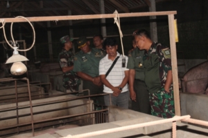 Dandim 1626/Bangli Dampingi Pangkogabwilhan I Dorong Peternak Bangli Manfaatkan Bios Deco dan Bios Care