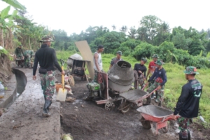 Dansatgas TMMD 125 Tekankan Manunggal TNI-Rakyat Lewat Pembangunan Jalan Tani