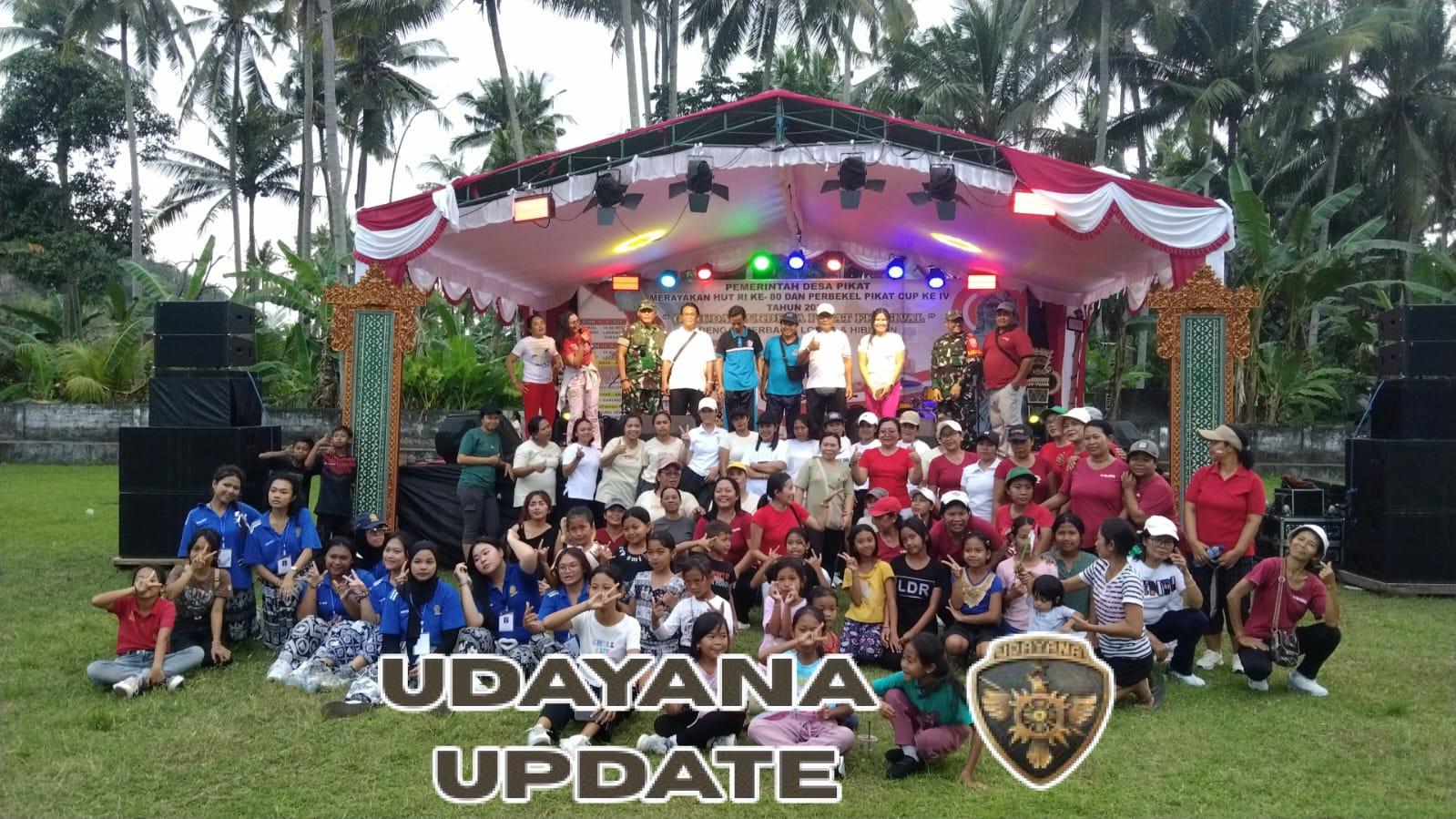 Terjunkan Babinsa, Pjs Danramil Dawan Pastikan Kesuksesan Jalan Santai