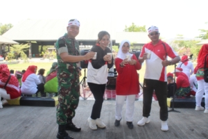 Dandim 1608/Bima Tekankan Kekompakan dalam Lomba Meriahkan Hari Kemerdekaan RI ke-80