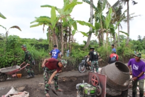Bangga dan Bersyukur, Warga Desa Batuan Nilai TMMD Bawa Perubahan Nyata