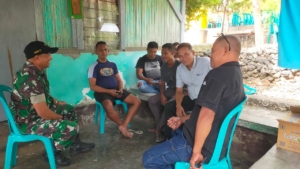 Babinsa Nunbaun Delha Gelorakan Budaya Gotong Royong Masyarakat