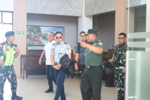 Penyelesaian Hukum BMN, Dandim Kupang Sambut Tim Pusat