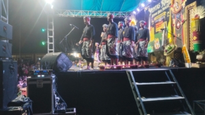 Danramil 1623-06/Selat dukung pelaksanaan kegiatan pentas seni dan budaya dalam rangka HUT kemerdekaan RI ke-80.