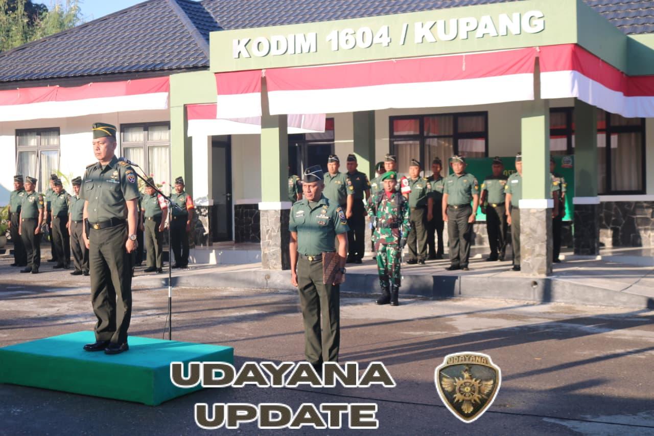 Sinergi Personel Kodim Kupang Wujudkan Disiplin dan Korsa