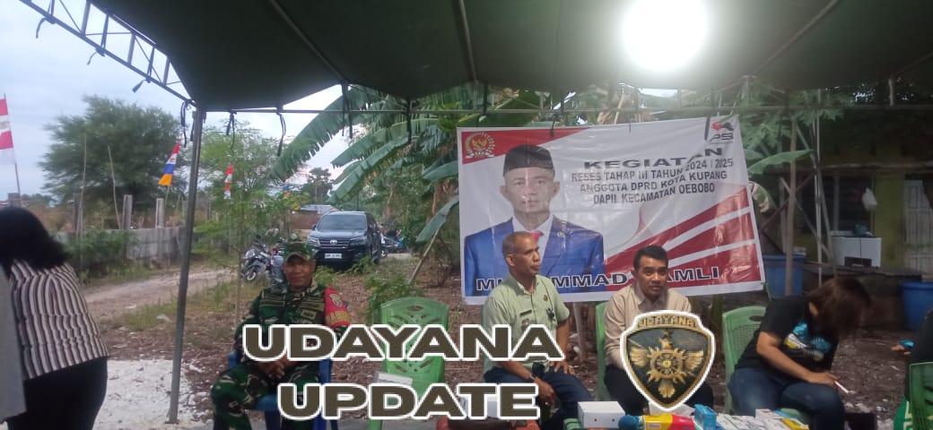 Sinergi Peduli Lingkungan, Babinsa Hadiri Reses Tahap Dua