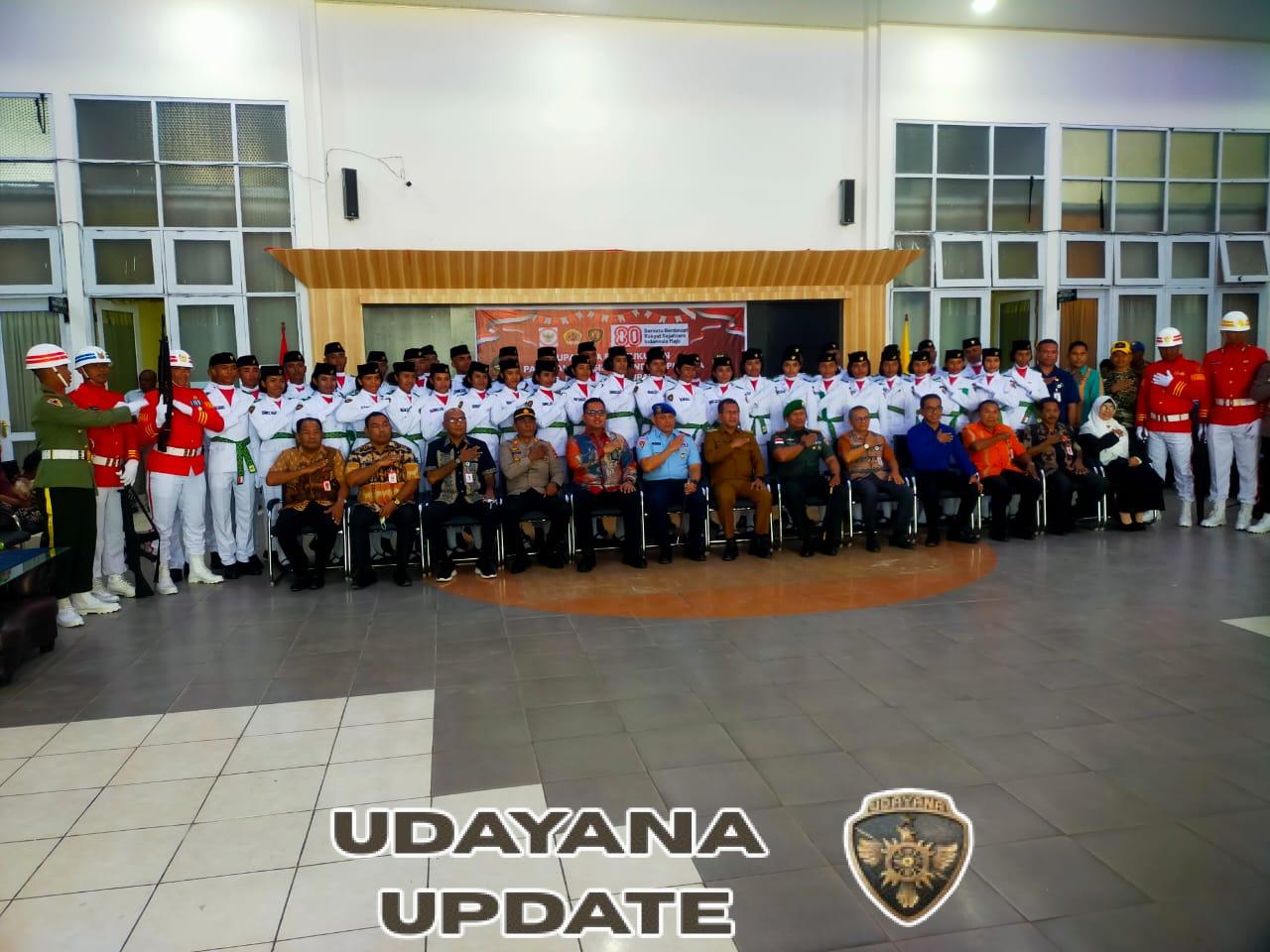 Sinergi TNI, Polri, Pemda Warnai Pelantikan Paskibraka Kupang