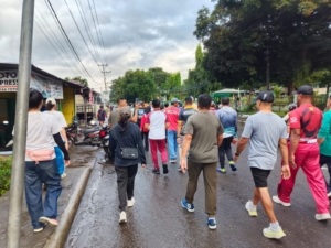 Jaga Kebugaran dan Persatuan, Kodim 1602/Ende Hadiri Jalan Santai HUT RI