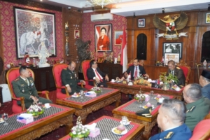 HUT RI ke-80, Dandim 1619/Tabanan Hadir di Renungan Suci Tabanan