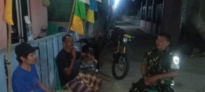 Koramil 1628-03/Seteluk Tingkatkan Patroli untuk Antisipasi Gangguan Malam Hari