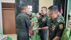 Sertijab Perwira dan Purna Tugas, Dandim Sampaikan Pesan Haru