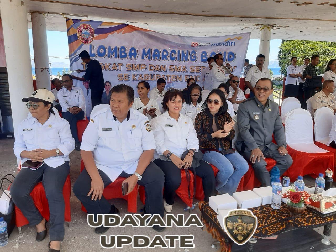 Babinsa Ende Berperan Aktif dalam Suksesnya Lomba Marching Band Tingkat Pelajar 2025