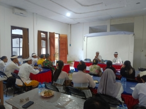 Hadiri Rapat Kesiapan Porseni, Babinsa Lembongan Tegaskan Siap Mendukung Dan Berperan Aktif