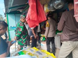 Dandim 1603/Sikka Dukung Program Ketahanan Pangan Nasional Laksanakan Pengawasan Pendistribusian Bahan Pokok