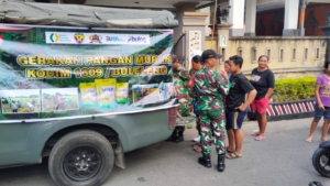 Warga Antusias Sambut Gerakan Pangan Murah di Desa Kalisada, Seririt