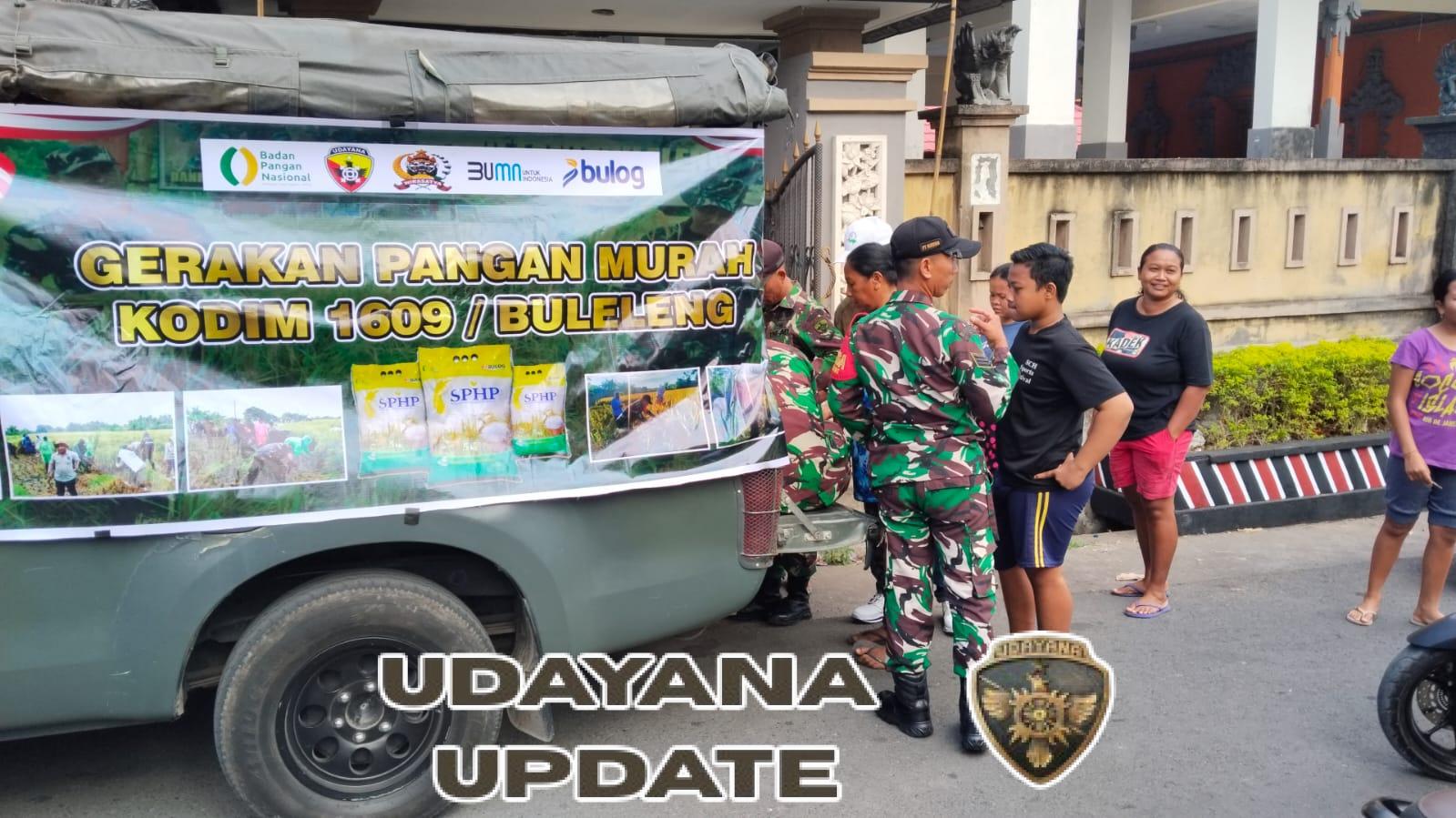 Warga Antusias Sambut Gerakan Pangan Murah di Desa Kalisada, Seririt