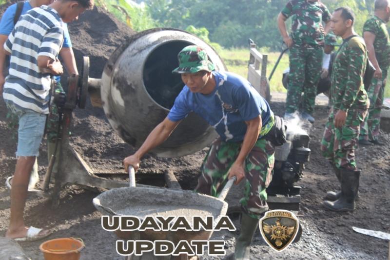 Sambut Gembira Pembangunan Jalan Usaha Tani, Masyarakat Beri Apresiasi untuk Satgas TMMD