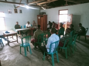 Sertu Kusumaningrat Jadi Mediator, Sengketa Tanah Warga di Desa Kole Berakhir Damai