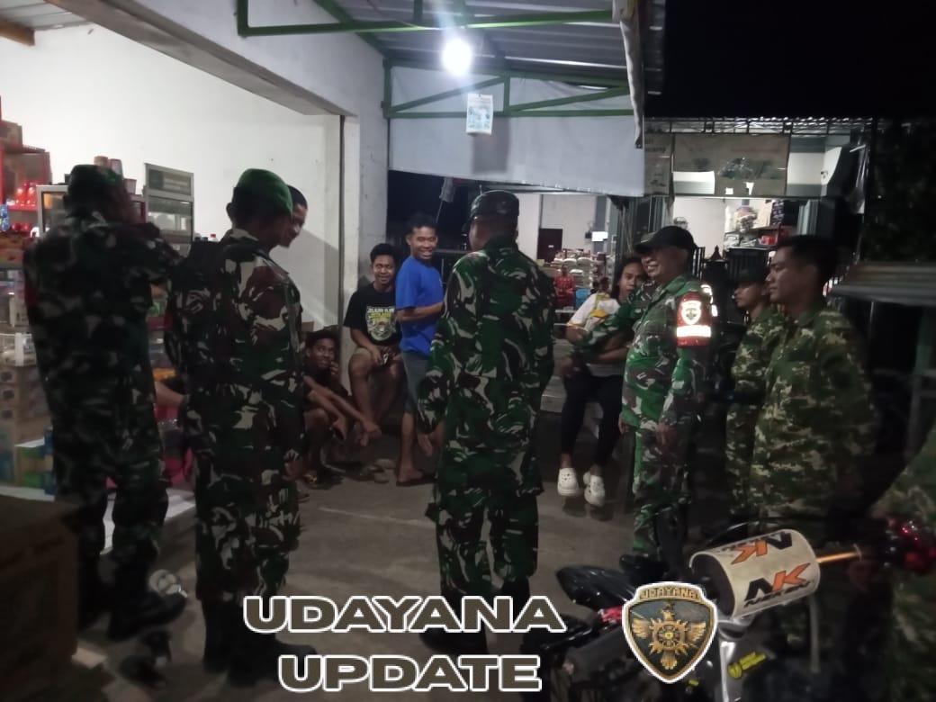 Patroli Malam Koramil Hu’u dan SPPI Wujudkan Keamanan Pajo