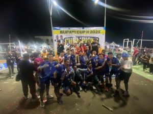 Benteng Kodim Tak Tergoyahkan! Kalahkan Kefan Borong, Raih Mahkota Bupati Cup II