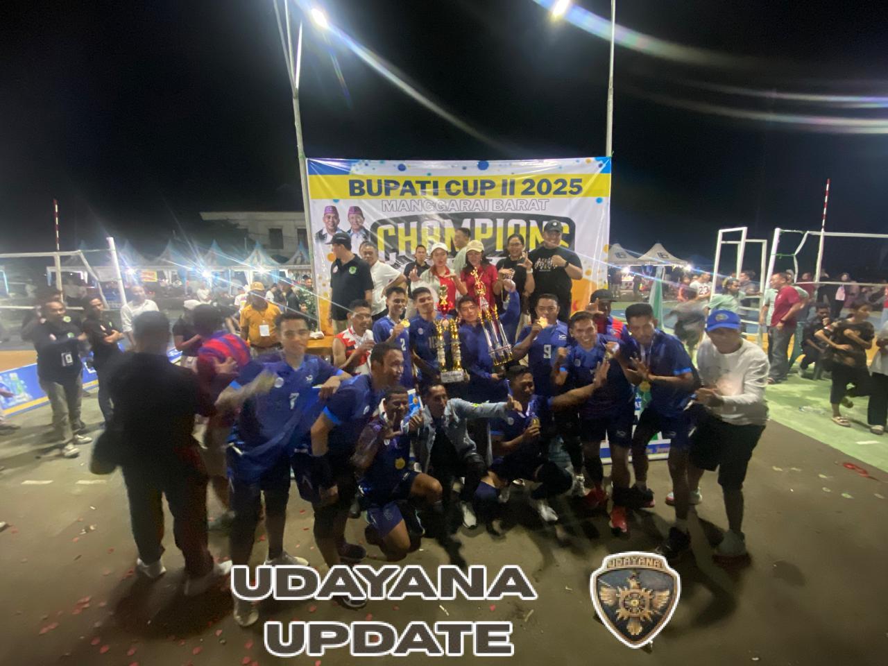 Benteng Kodim Tak Tergoyahkan! Kalahkan Kefan Borong, Raih Mahkota Bupati Cup II